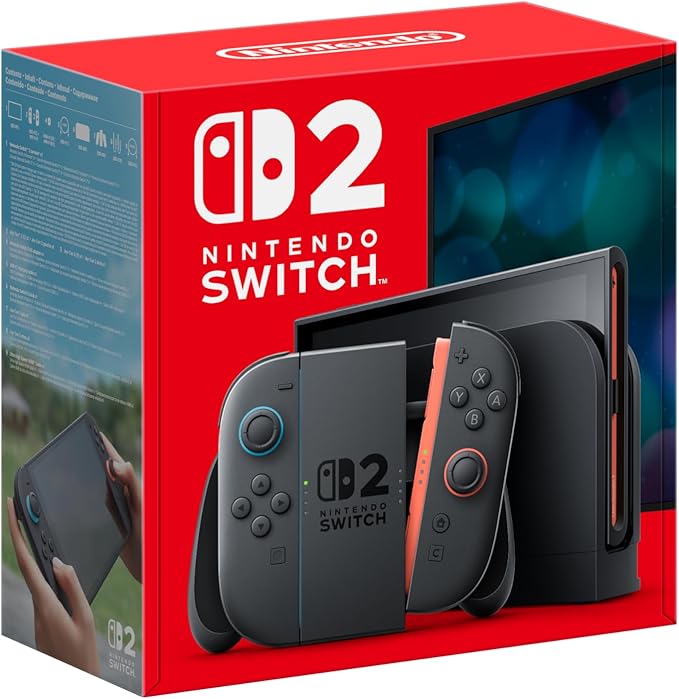 Nintendo Switch 2 Gaming Console [UAE Version] - 1 Year Manufacturer Warranty